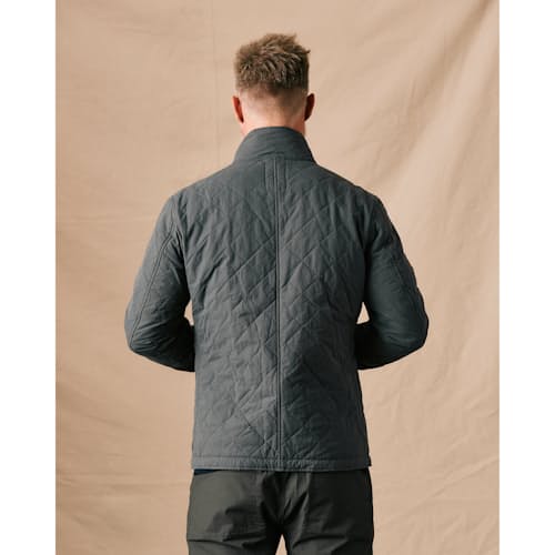 lifestyle image of Quilted Insulated Tanker Jacket