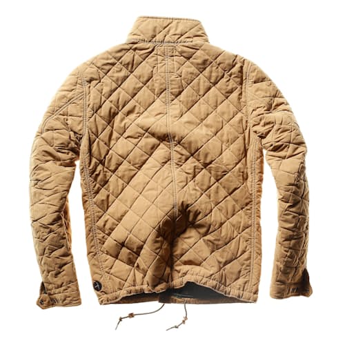 laydown image of Quilted Insulated Tanker Jacket