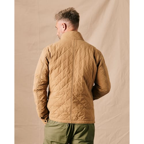 lifestyle image of Quilted Insulated Tanker Jacket
