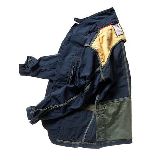 laydown image of Waxed Trap Blazer
