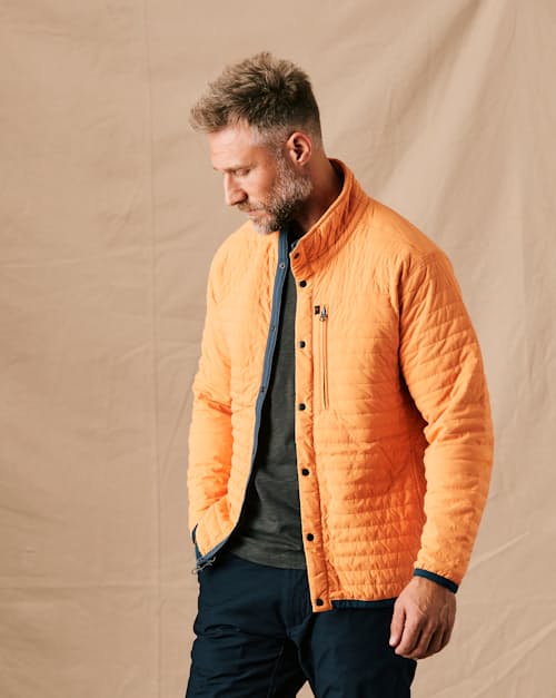 on model image of Windzip Jacket