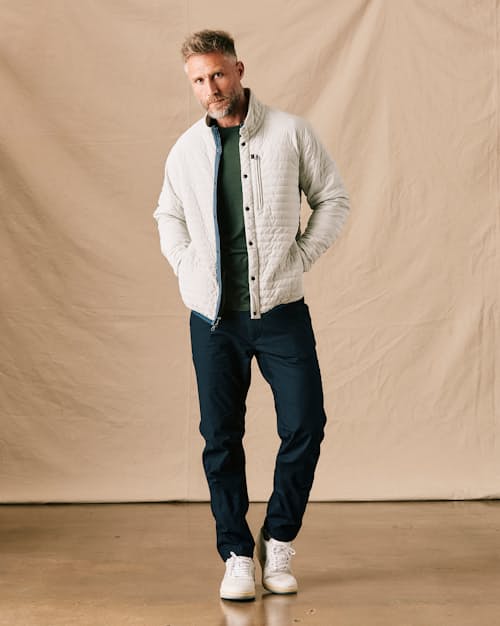 on model image of Windzip Jacket