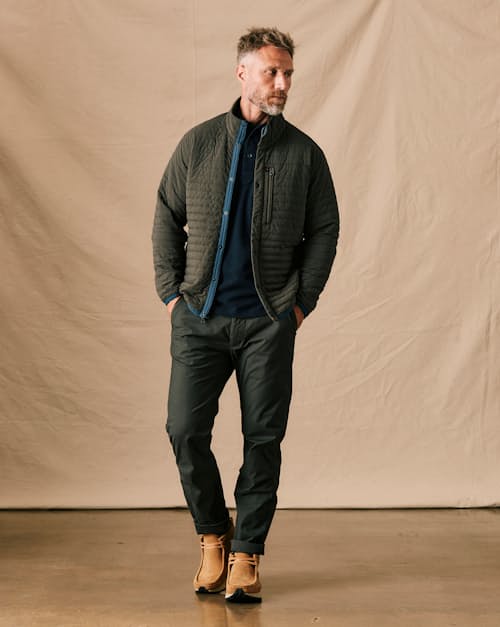 Chad is 6'1", 185lbs, and wearing a size M