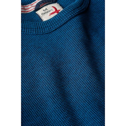 laydown image of Bi-Waffle Thermal Crew Sweatshirt