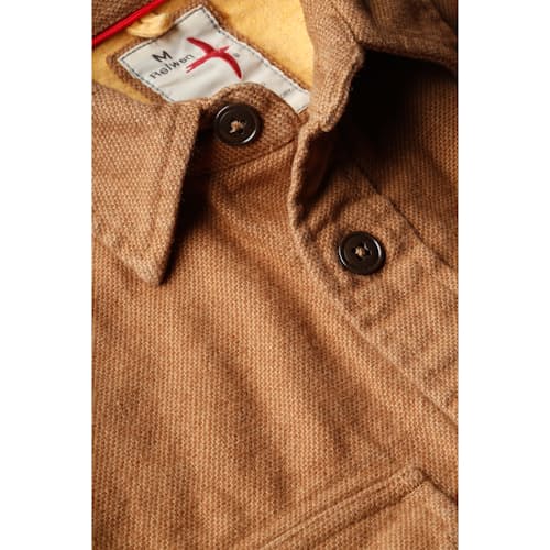 laydown detail image of Soft Brushed Utility Workshirt