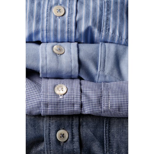 laydown detail image of Highland Blues Long Sleeve Shirt - Exclusive