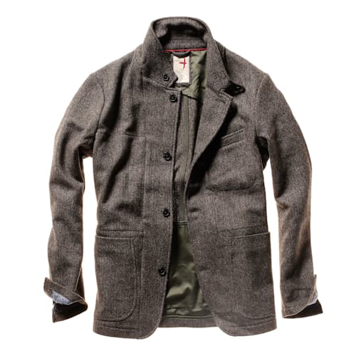 laydown image of Heritage Trap Blazer