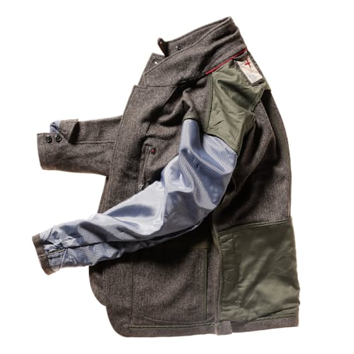 laydown image of Heritage Trap Blazer