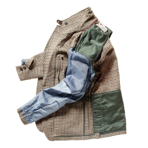 laydown image of Heritage Trap Blazer