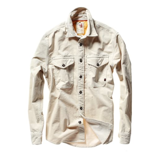 laydown image of Corduroy Workshirt