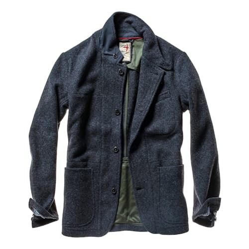 laydown image of Melton Trap Blazer