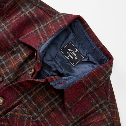 laydown detail image of Guimaraes Heritage Wool Overshirt