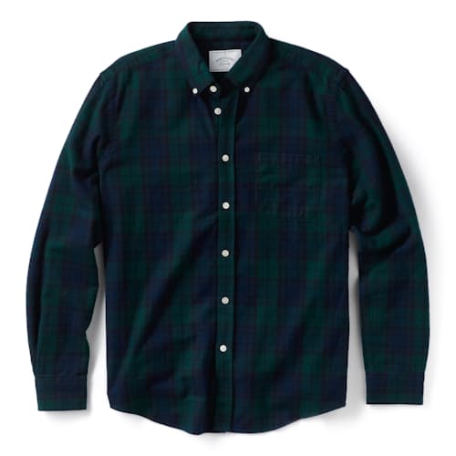 laydown image of Heritage Flannel Shirt