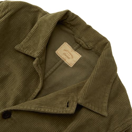 laydown image of Labura Corduroy Chore Coat