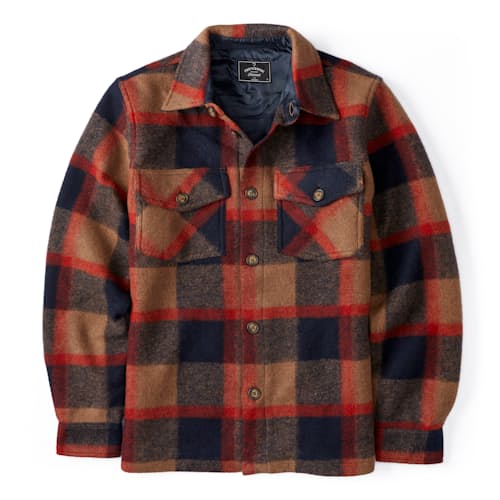 laydown image of Guimaraes Heritage Wool Overshirt