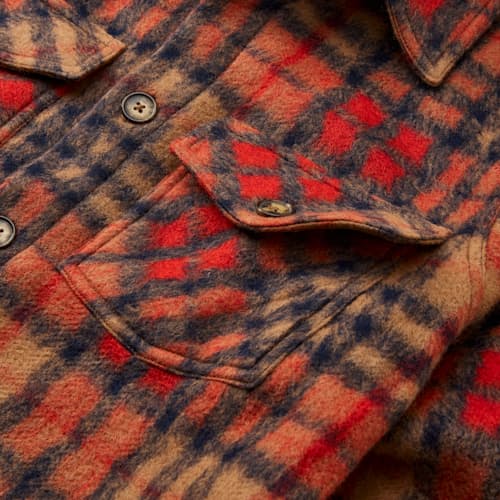laydown detail image of Guimaraes Heritage Wool Overshirt
