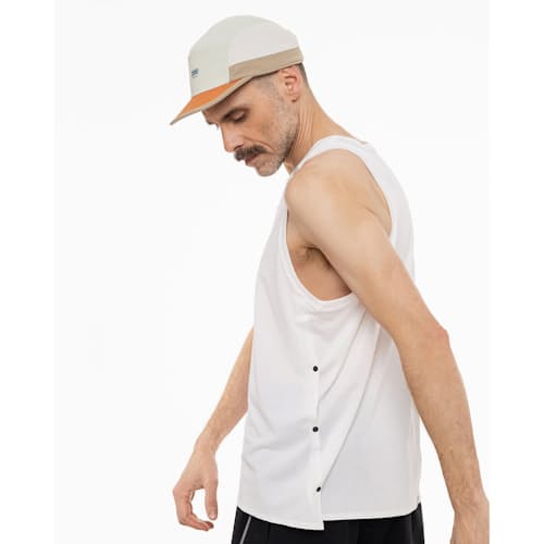laydown image of Lightweight Performance Singlet Tank Top