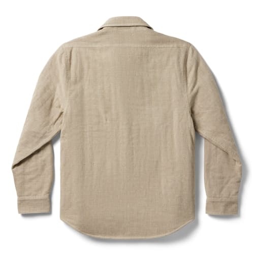 laydown image of The Lined Utility Shirt