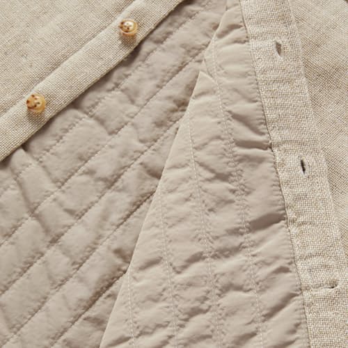 laydown image of The Lined Utility Shirt