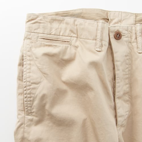 laydown detail image of Cotton Twill Officer's Chino