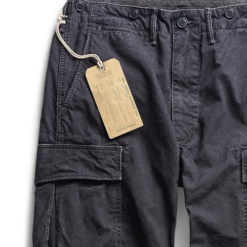 laydown image of Surplus Dyed Poplin Cargo Pant
