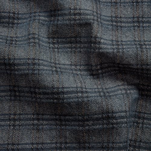 laydown image of Type 2 Jacquard Denim Trucker Jacket