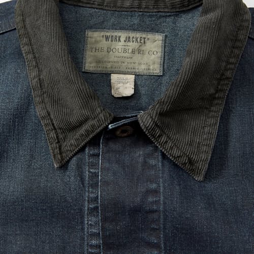 laydown detail image of Mayhews Denim Shirt Jacket