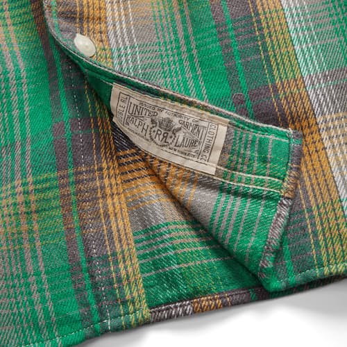 lifestyle image of Preston Plaid Twill Work Shirt
