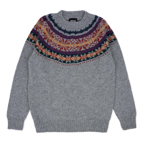 laydown image of Fragments of Light Fair Isle Sweater