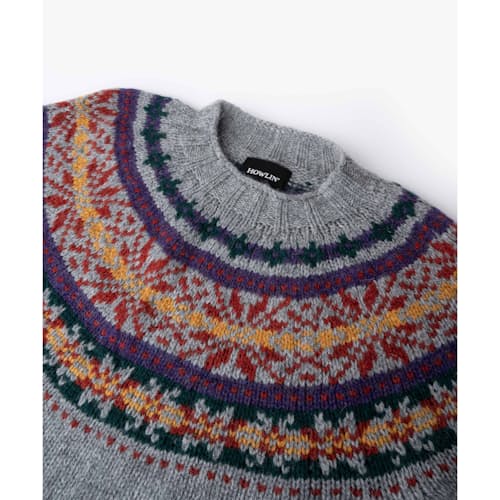 laydown image of Fragments of Light Fair Isle Sweater