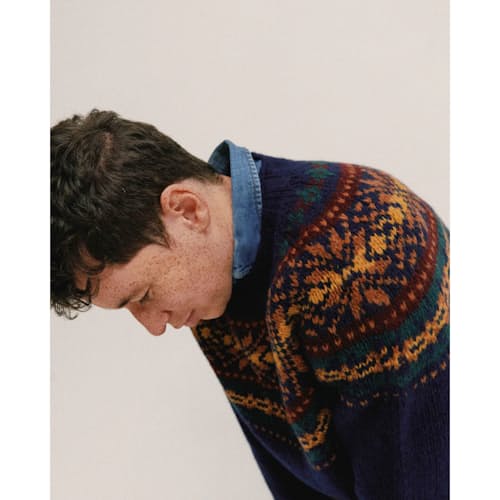 lifestyle image of Fragments of Light Fair Isle Sweater