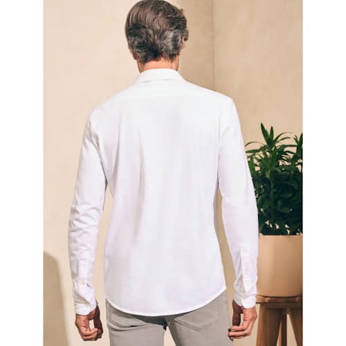 lifestyle image of Knit Seasons Long Sleeve Shirt