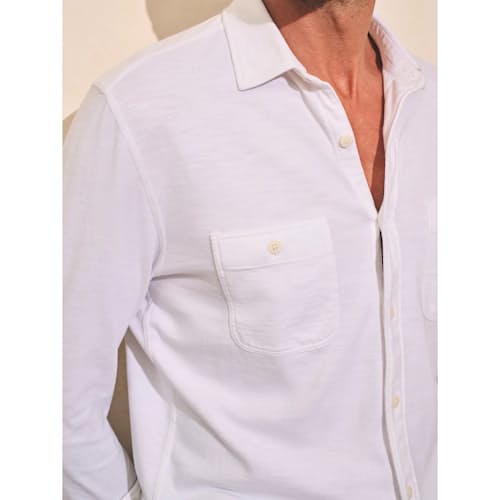 lifestyle image of Knit Seasons Long Sleeve Shirt