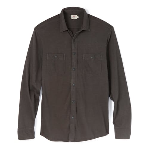 laydown image of Knit Seasons Long Sleeve Shirt