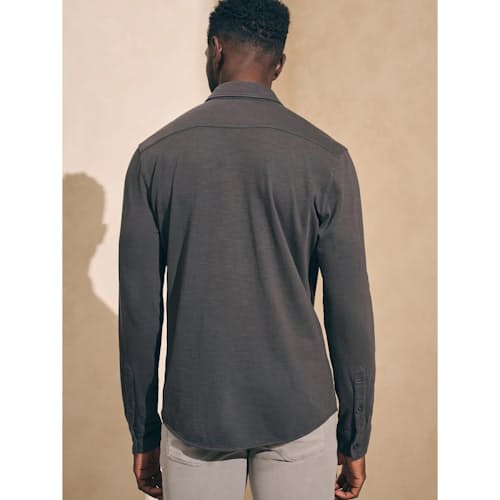 lifestyle image of Knit Seasons Long Sleeve Shirt