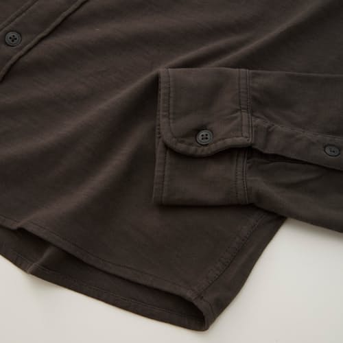 lifestyle image of Knit Seasons Long Sleeve Shirt
