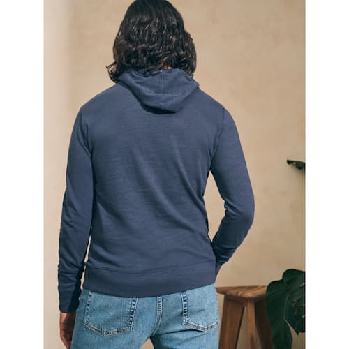 laydown image of Sunwashed Slub Hoodie
