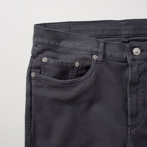 laydown detail image of Stretch Terry 5-Pocket Pant