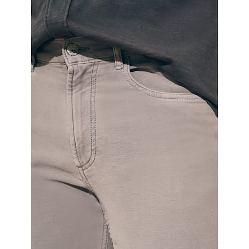 lifestyle image of Stretch Terry 5-Pocket Pant