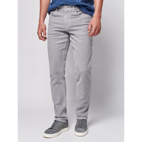 on model image of Stretch Terry 5-Pocket Pant