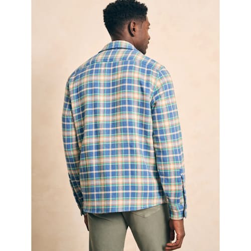 laydown image of Surf Flannel Shirt