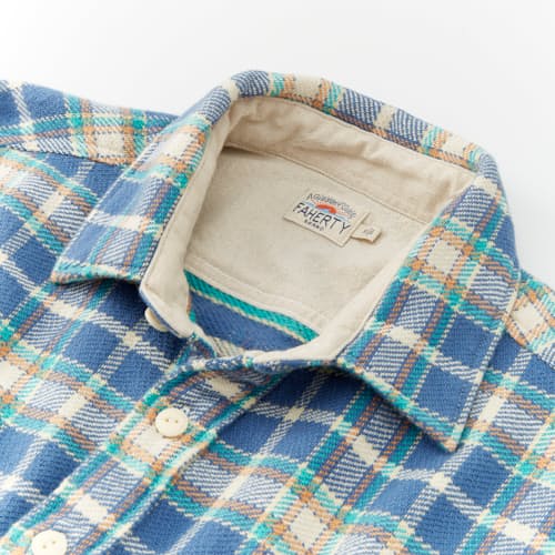 laydown image of Surf Flannel Shirt