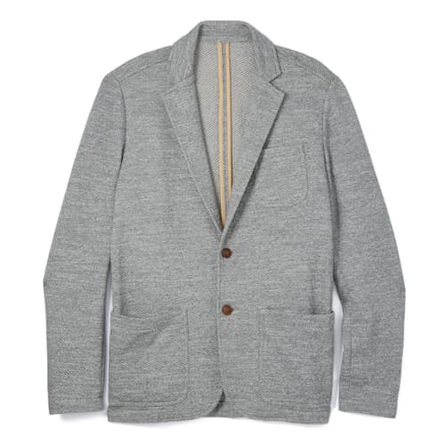 laydown image of Inlet Knit Blazer