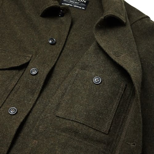 lifestyle image of Mackinaaw Wool Heritage Cruiser