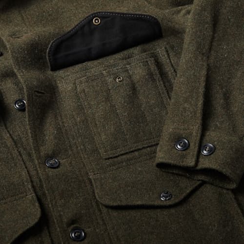 lifestyle image of Mackinaaw Wool Heritage Cruiser