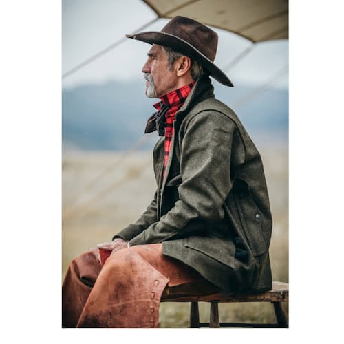 lifestyle image of Mackinaaw Wool Heritage Cruiser
