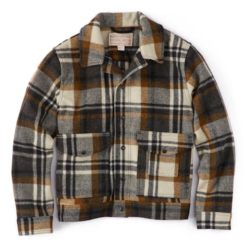 laydown image of Mackinaw Wool Work Jacket