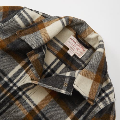 laydown image of Mackinaw Wool Work Jacket