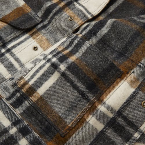laydown image of Mackinaw Wool Work Jacket