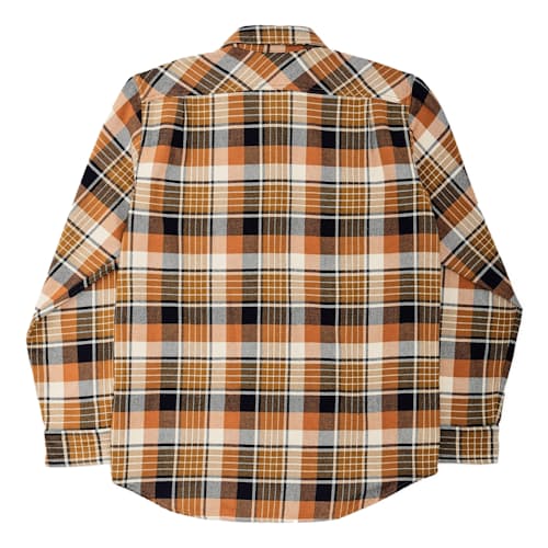 laydown image of Vintage Flannel Work Shirt